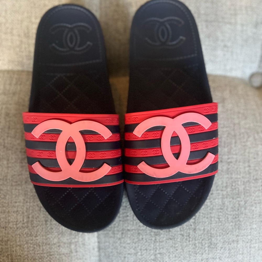 Authentic Chanel (DOUBLE C ) sandal